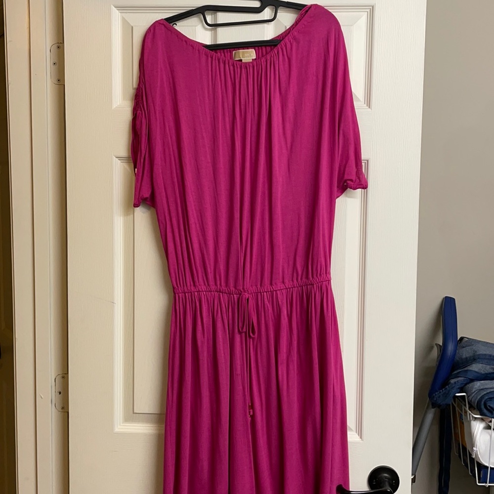 Michael kors magenta dress